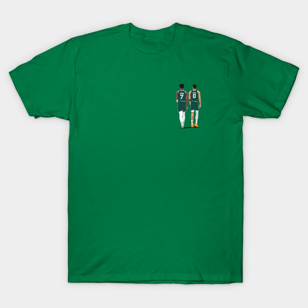 Boston Celtics T-Shirt by dbl_drbbl